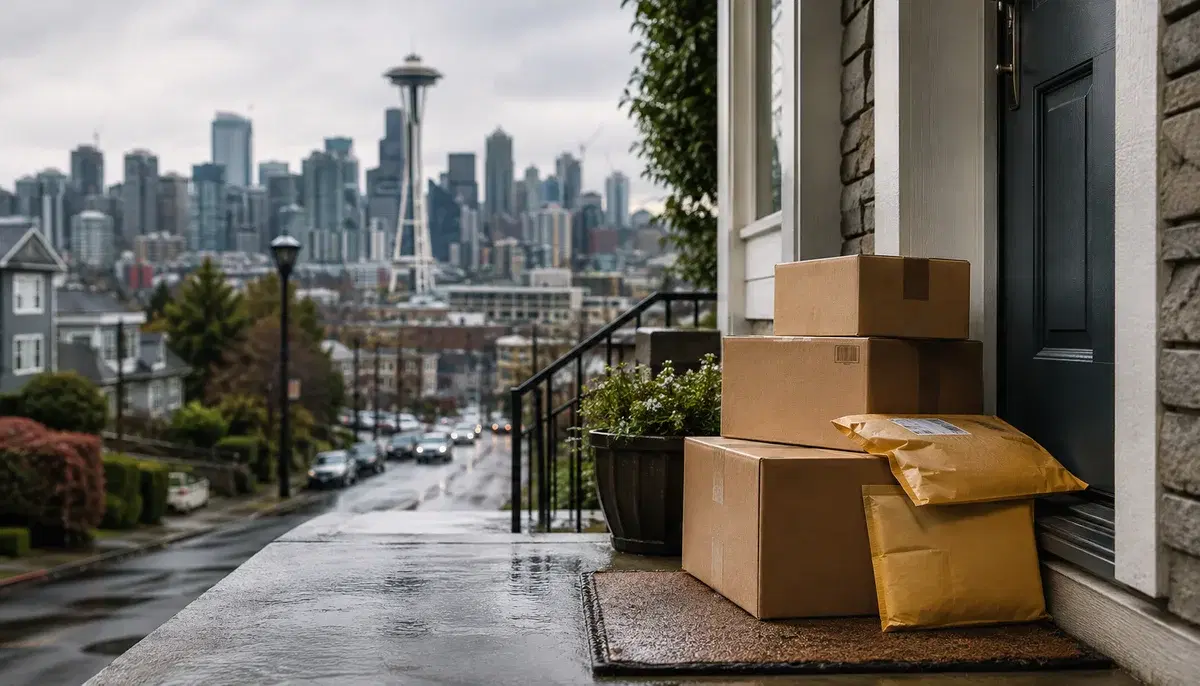 How are Package Receiving Services helpful in the worst-ranked US city for Package Theft in 2024?