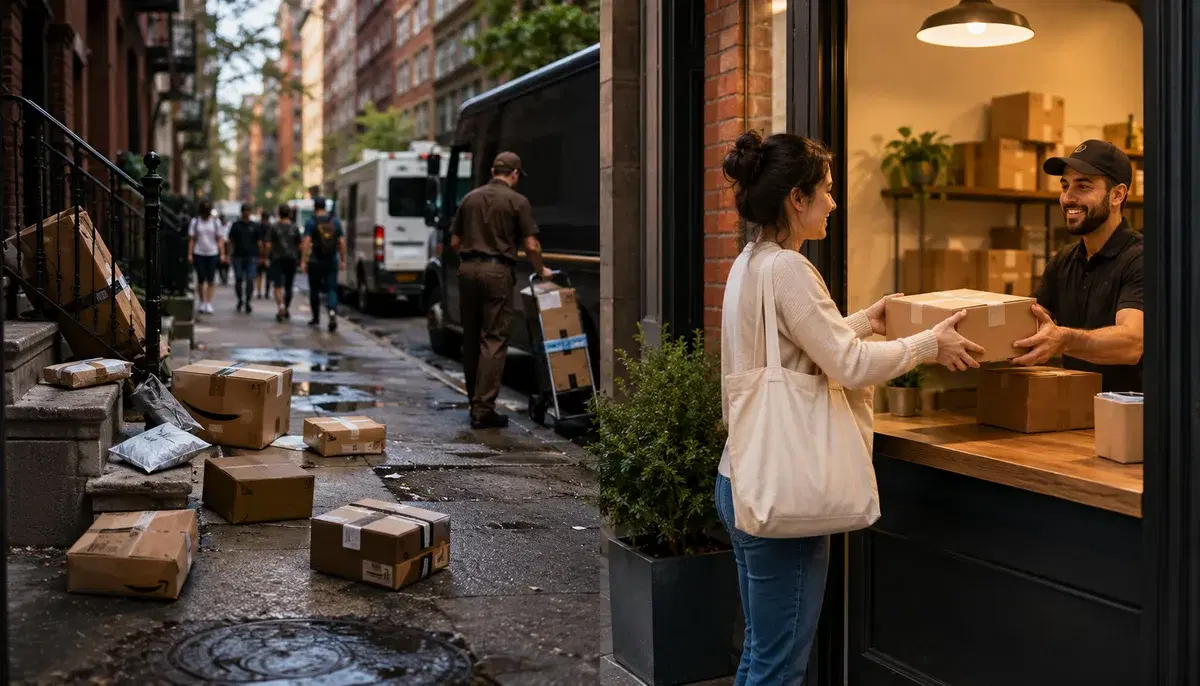 Carrier Chaos & The Delivery Amigo Solution: Secure Deliveries Downtown