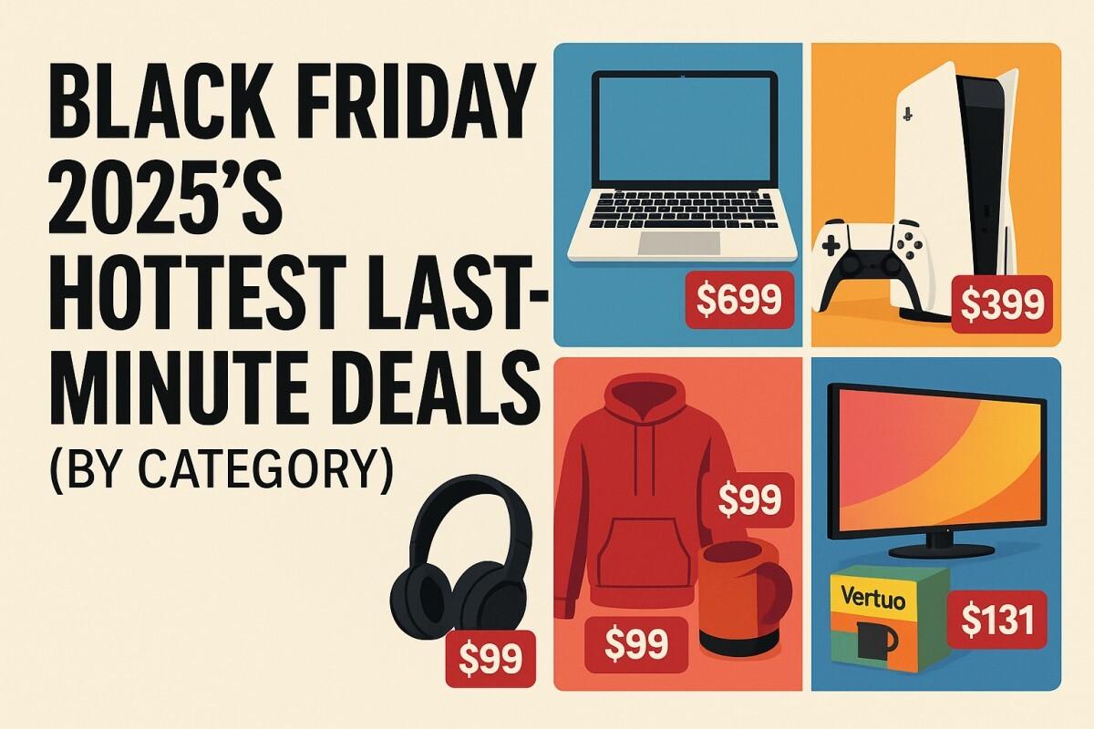 Black Friday 2025: Trending Last-Minute Deals from Shein, Amazon, Best Buy & Walmart (Category-Wise Guide)